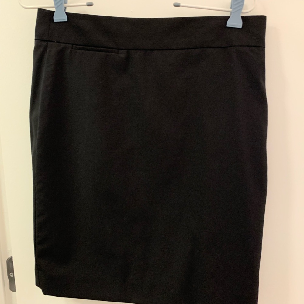 J.Crew pencil skirt black color